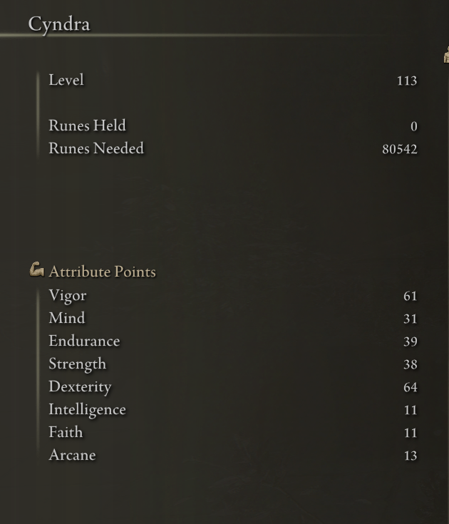DBartige's tweet photo. In my recent streams i've been playing some Elden Ring with #CrowdControl My viewers have been so kind to stat boost me... apart from sending me in NG+ while being level 30 or so and spamming enemies in corridors :D 
#smallstreamers #twitch #ELDENRING #Silversphere #Fun https://t.co/kN35DnPzcI
