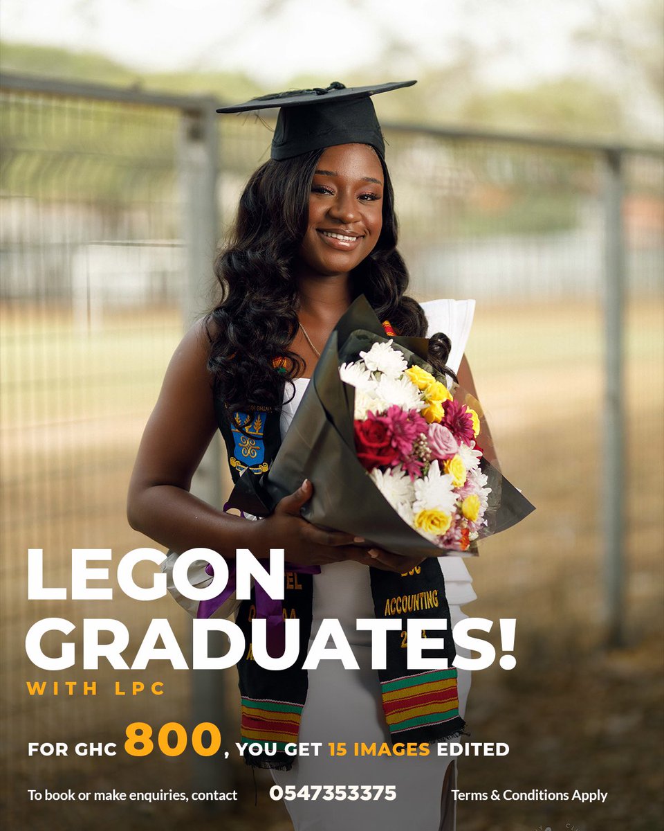Amazing News !!!
Legon Graduates