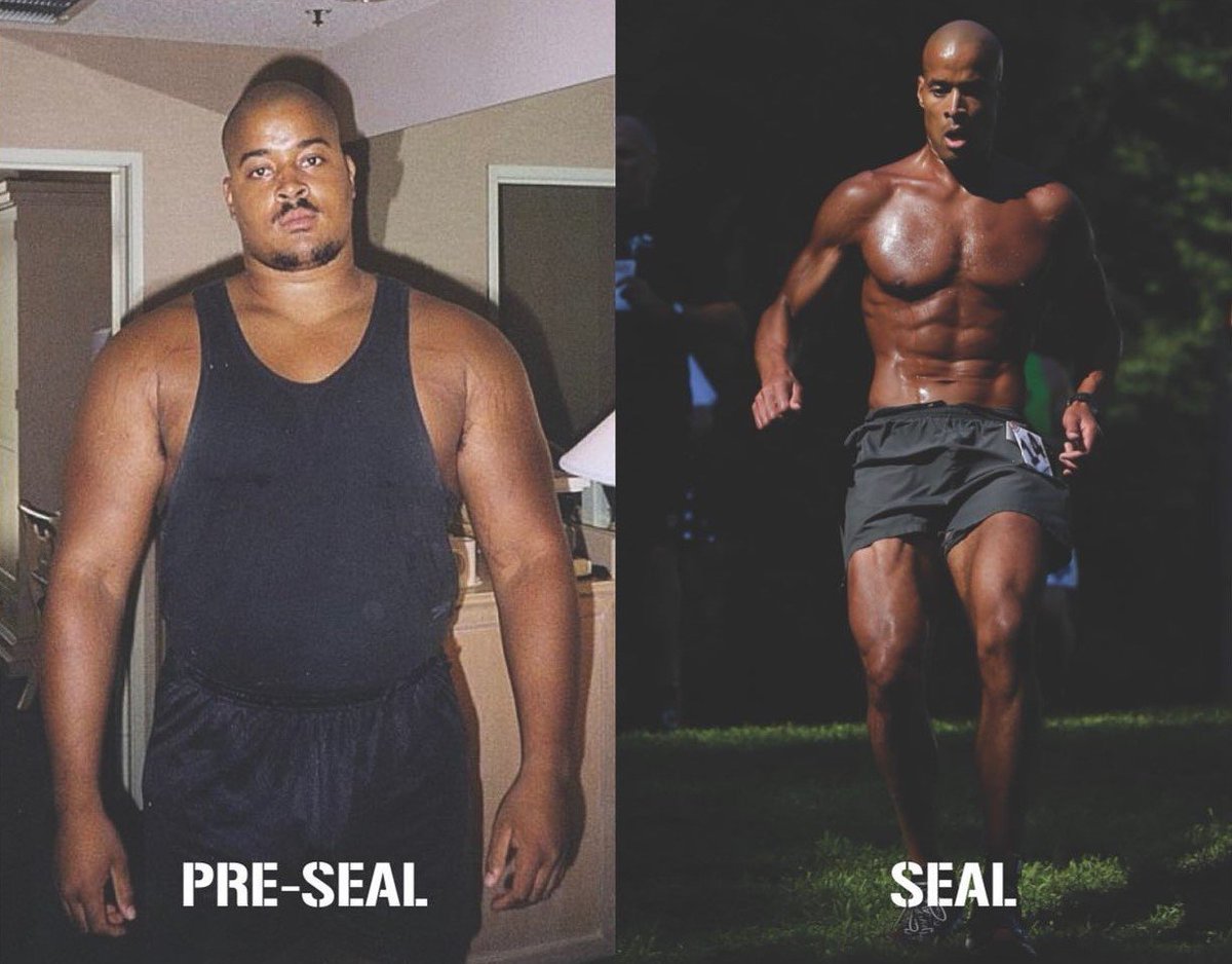 This is David Goggins.

He is a retired Navy Seal, multi-millionaire, &amp; the HARDEST man alive.

10 rules from him that will transform your life:

Rule 1: YOU'RE NOT SPECIAL