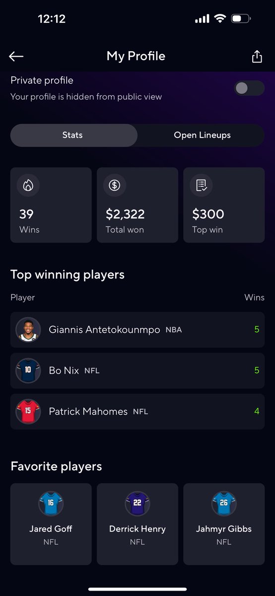 Lloyddeross's tweet photo. I just started playing @PrizePicks and I’m almost about to cash out 3K winning BIG. This is my tonight winning I don’t even be bet a lot. To play the More side of Demons and Goblins #PrizePicks #PrizePicksNBA #prizepickswinning. https://t.co/K9aNgz6UCK
