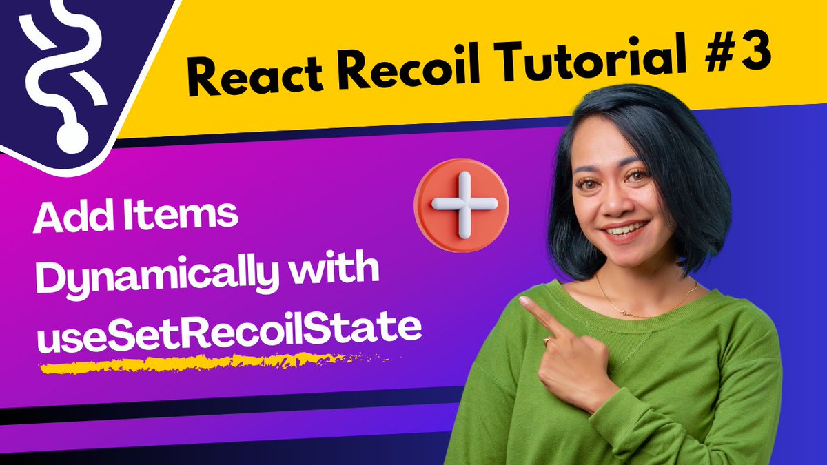skillbakery's tweet image. ⚛️✨ Master Recoil and learn how to dynamically add items using useSetRecoilState! Elevate your React state management skills today. 💻🔧

🎥 Watch now: [youtu.be/bvTYY_T77qA] 🎬

#RecoilJS #ReactJS #StateManagement #SkillBakeryStudio #CodingTutorials #WebDevelopment