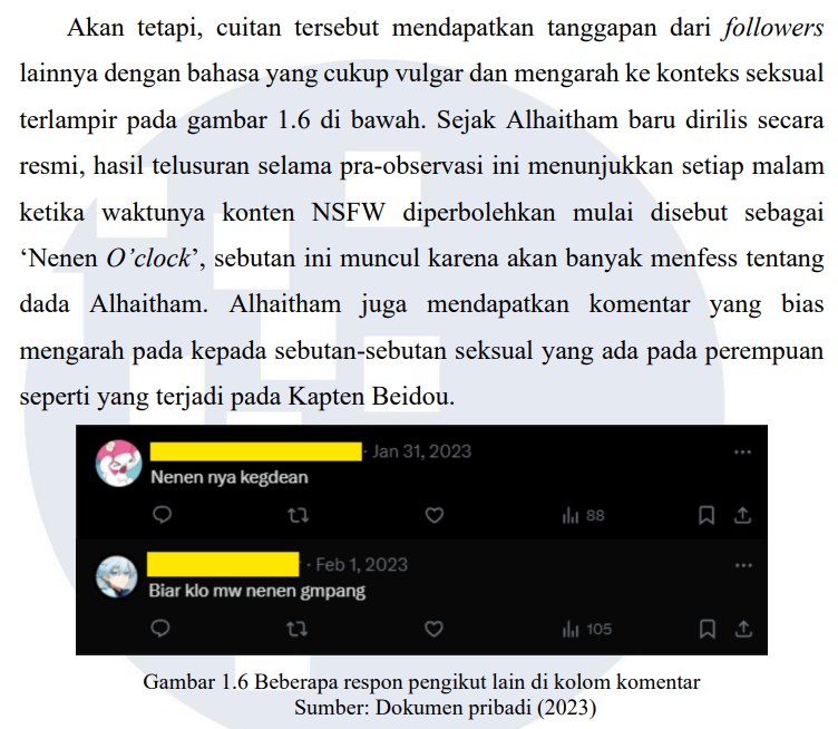 skripsi tentang suku asli teyvat 😭