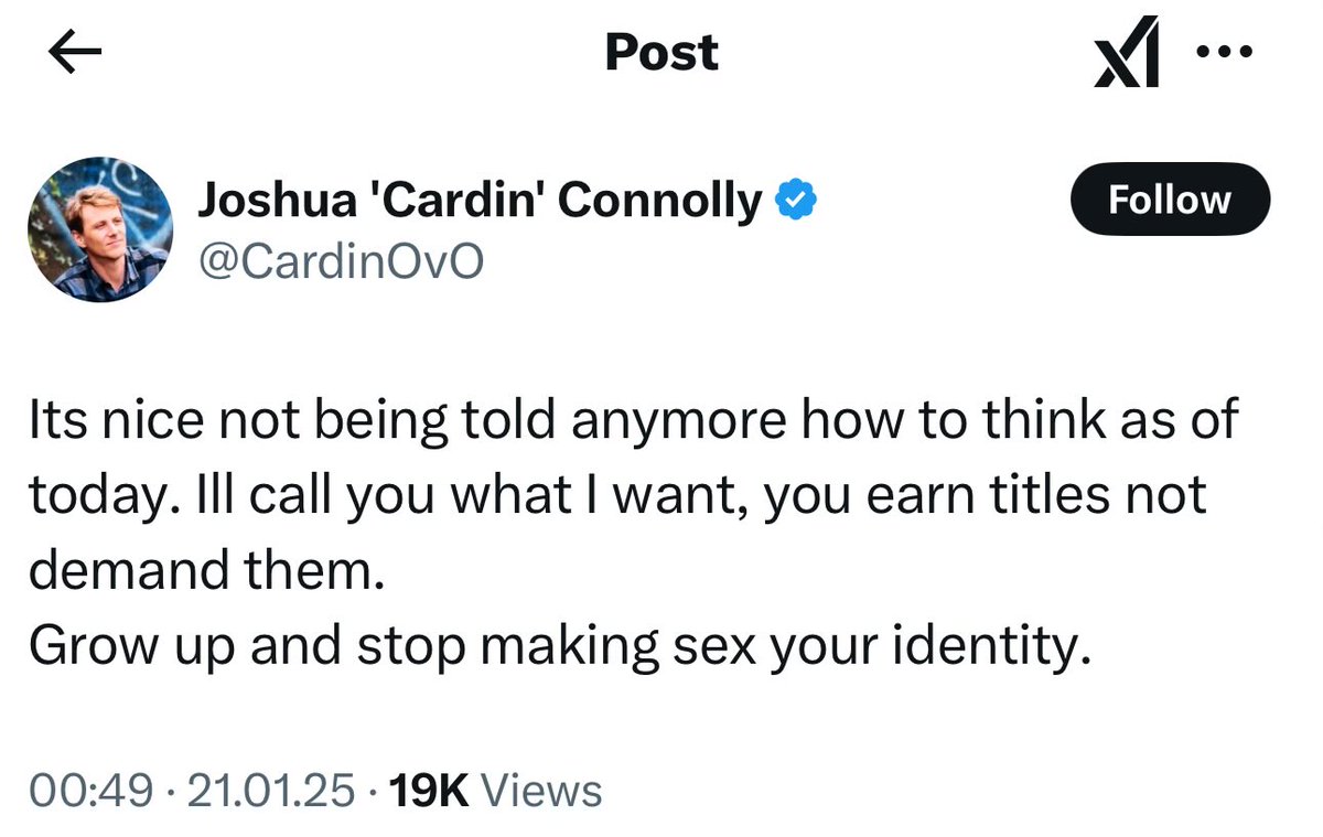 Maxi_Poetress's tweet photo. @GindunGames @Richytoons A very kind and quick question: As Cardin said „I call you what I want, you earn titles not demand them.“; so how exactly is it harassment if I am simply following his own moral compass to the letter and called him what I wanted to call him? https://t.co/tmCO7PBYDI