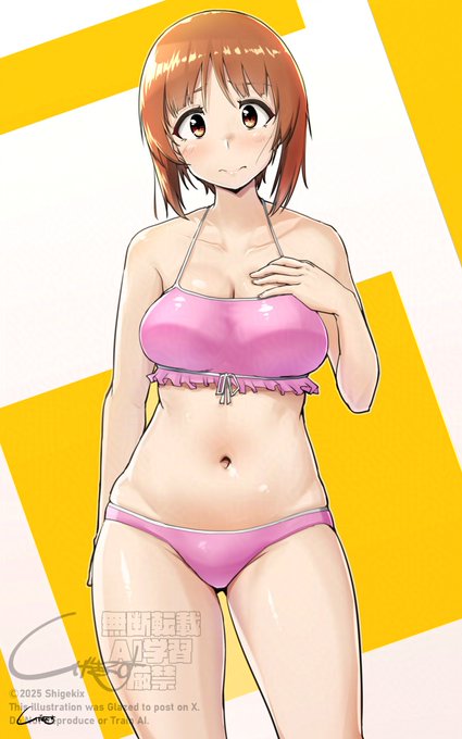 ウォーターマークテスト
👙西住殿 