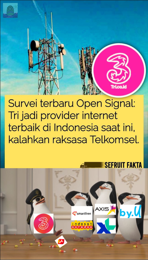 Tanyarl User Tri saat ini : 😎