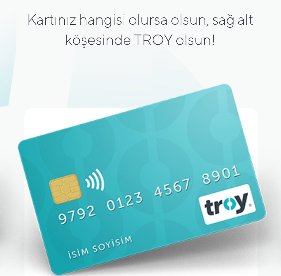 📰 16 0cak 2025 tarihli Resmî Gazete'de yayımlanan Cumhurbaşkanlığı Genelgesinde;

💳 Tüm kamu kurum ve kuruluşları ile kamu bankaları tarafından verilecek kartlarda kullanıcı tarafından aksi talep edilmedikçe TROY altyapılı kartların kullanılması karara bağlandı.

❗Şimdi sıra