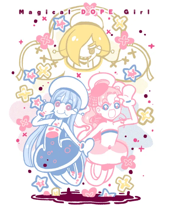 misswhynowhy's tweet photo. found a korean magical girl comic with an adorable art style but i wasn't ready to read the summary https://t.co/PFKYvzi3Kn