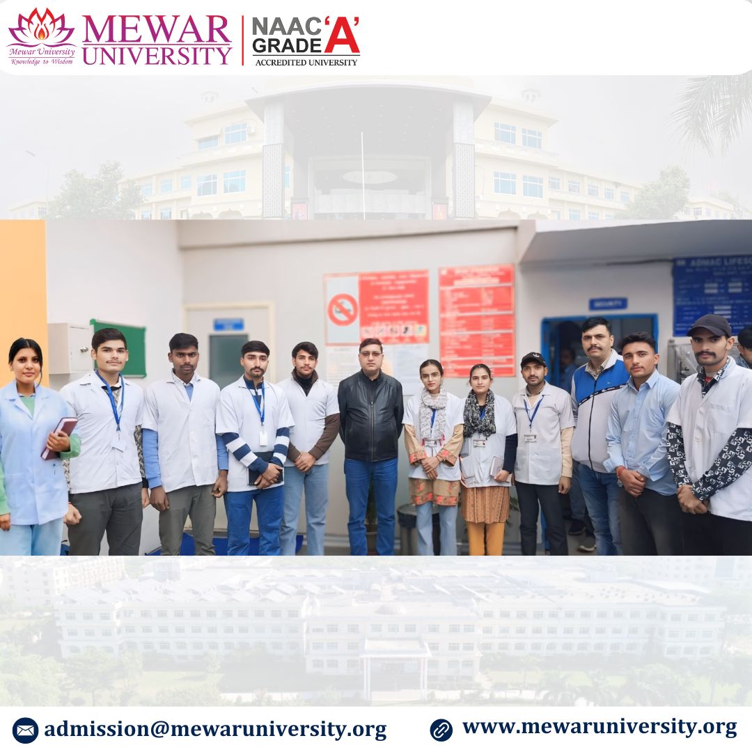 universitymewar's tweet photo. 📢 Exciting Training Opportunity for B.Pharma Students!
Unlock your potential with a short-term training program at Admac Lifesciences (Oncology)! 💊
#PharmaTraining #FuturePharmacists #PracticalLearning #CareerReady #MewarUniversity #KnowledgeToWisdom #NaacAccreditedUniversity https://t.co/kQLpeEVZ8o