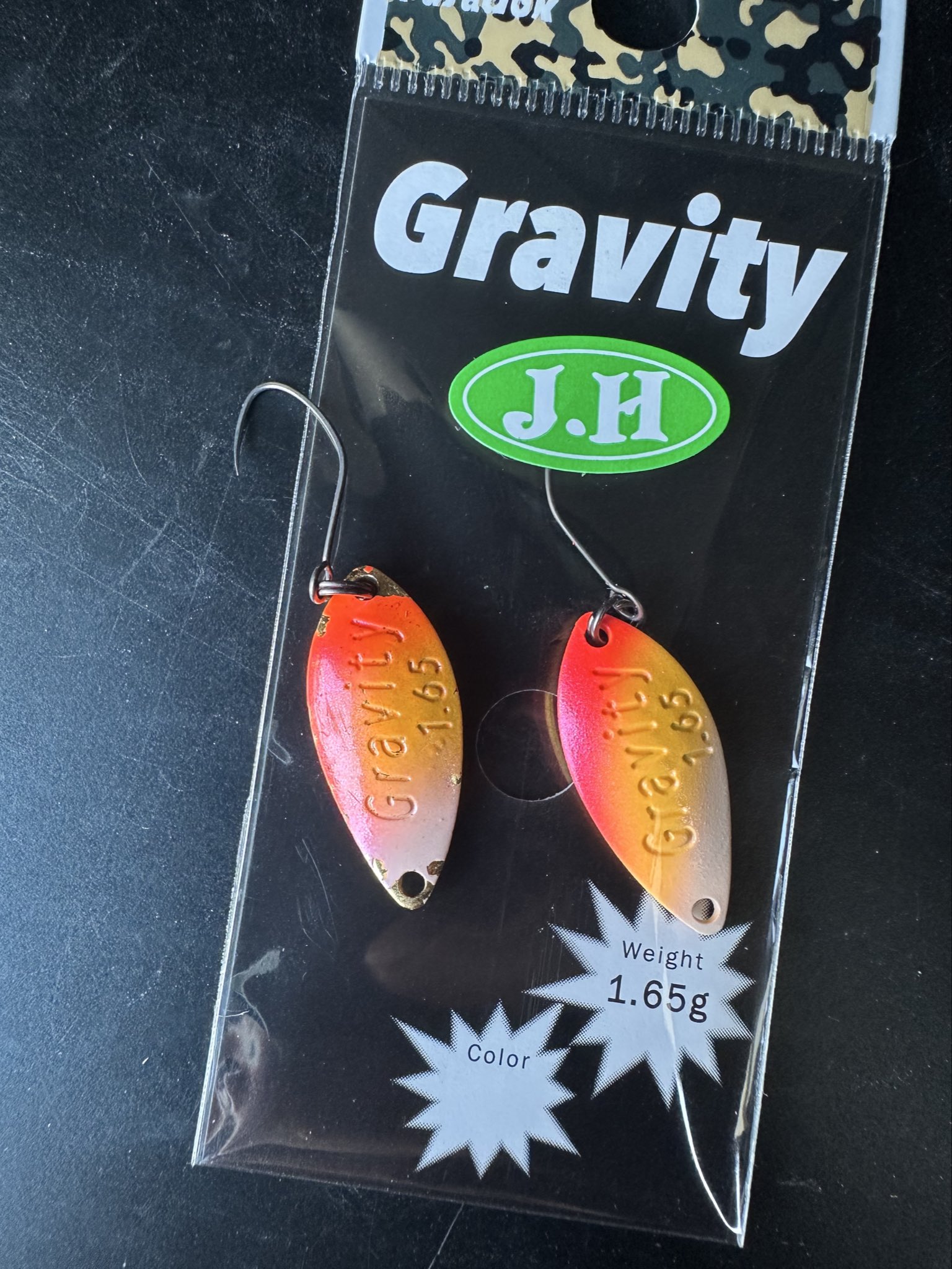 Gravity1.35 11色セット DeepParadox 城峰　グラビティ Deep Paradox Gravity 1.35g #11 キラービー - 城峰釣具店 秩父の釣り