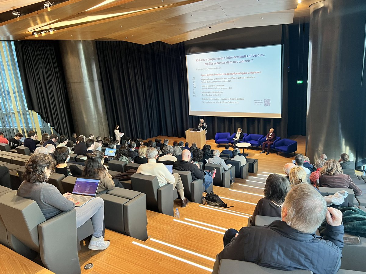 De nombreux lorrains ont fait le déplacement pour le colloque <a href="/MG_France/">MG FRANCE</a> : #médecin traitant de l aigu et du chronique