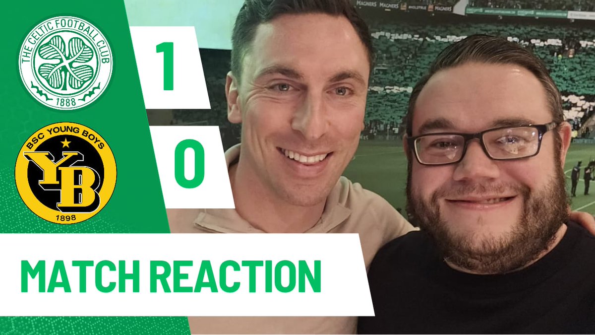 CELTIC MATCHDAY VLOG V YOUNG BOYS IN CHAMPIONS LEAGUE 🇮🇪🍀
Something a bit different for you today as Paul visits Celtic Park once again 💙⬇️⬇️⬇️
youtu.be/kaWFytUInME?si…