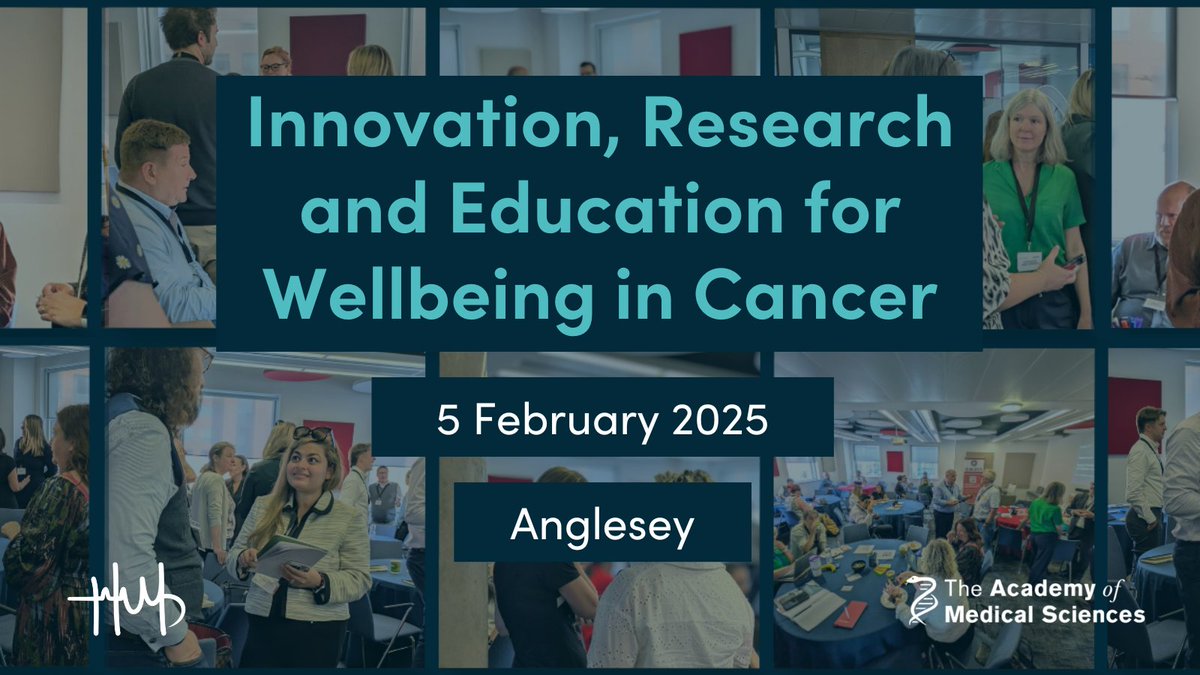 lshubwales's tweet photo. Registration closes soon for our next cross-sector programme event with @acmedsci!

Join us in Anglesey on 5 February. Come together to #innovate, educate, and enhance #cancer care and patient wellbeing.

Sign up today: https://t.co/xgjJhaLl7d https://t.co/HEbYcdmCet
