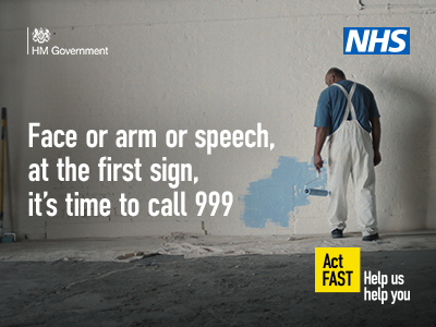 MSEHospitals's tweet photo. The first sign of a stroke might not seem like much. Like - not being able to raise your arm. Or struggling to smile. Or slurring when you speak. Any sign of a stroke is always an emergency. Face or arm or speech, at the first sign, it's time to call 999.

https://t.co/NOUI82sEON https://t.co/O4FEYzWcVJ