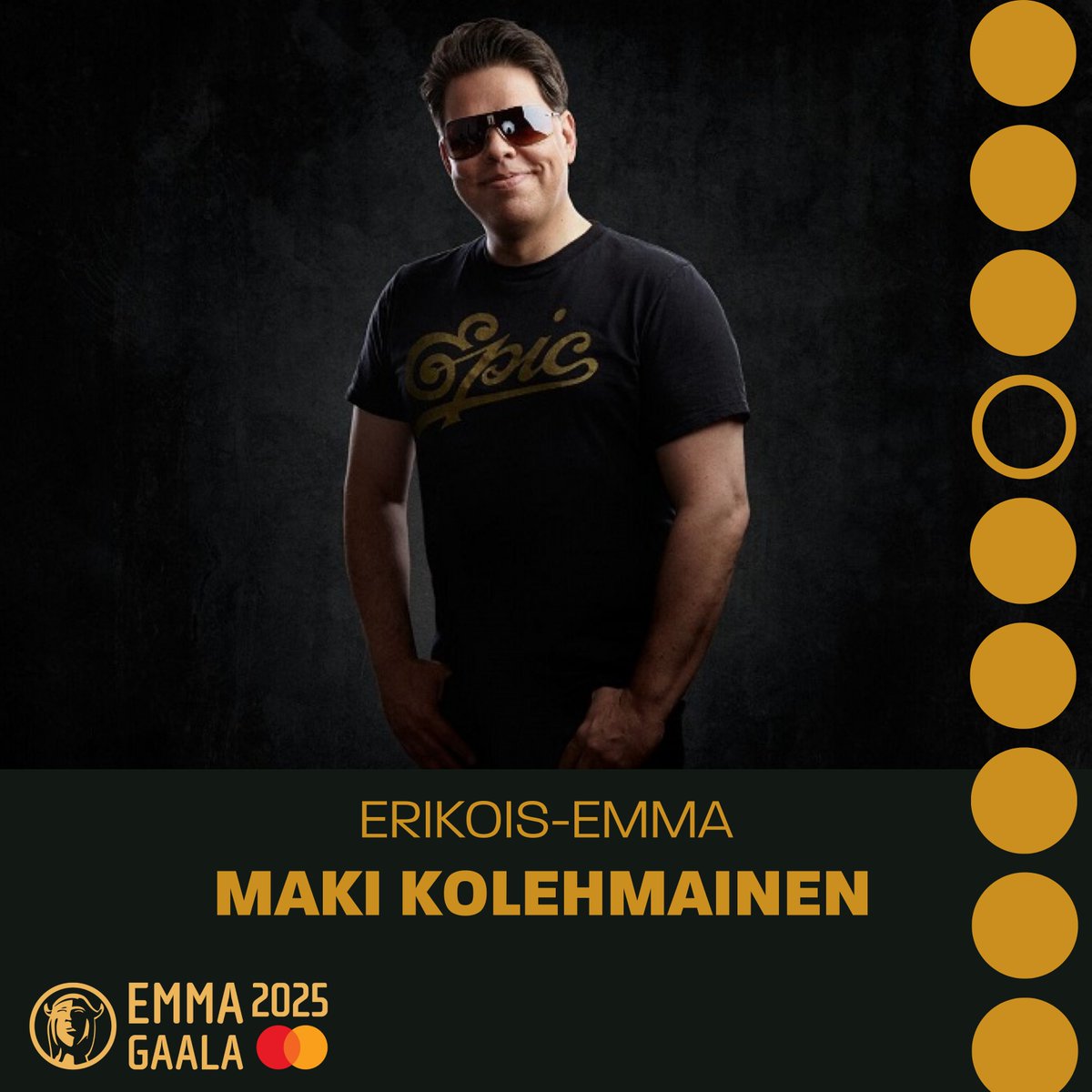 Musiikkituottajien hallitus jakoi 3 Erikois-Emmaa, jotka menevät sanoittaja Chrisse Johanssonille, populaarimusiikin pioneeri Eero Raittiselle, sekä Maki Kolehmaiselle, joka palkittiin viime keväänä hänen ollessaan saattohoidossa. Erikois-Emmat luovutetaan 8.3.25 Emma Gaalassa.