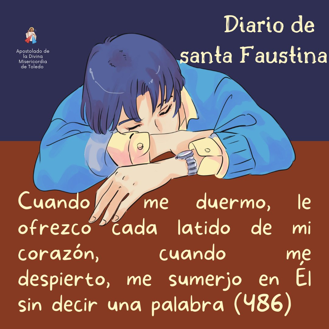 Kowalskatoledo's tweet photo. #JuevesEucaristico y nueva frase del #diariodesantaFaustina. Hoy reflexionamos sobre la importancia de ofrecer todo a Dios. Dedica un rato de tú vida a pensar en Él y que haces por Él. Ves a verle al #Santisimo y habla con Él #JesusenTiConfio #DivinaMisericordia #Másfeymenosmiedo https://t.co/CzDjgPlUzC