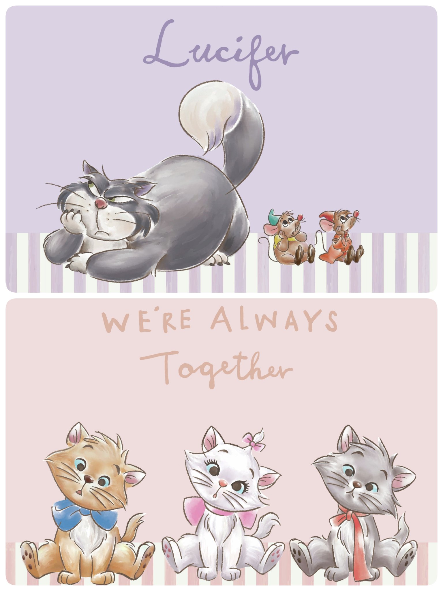 ディズニー☆猫キャラクター☆大きなスノードーム（ラスト1点） 2月22日「#猫の日」ディズニー作品に登場するさまざまな“ネコ