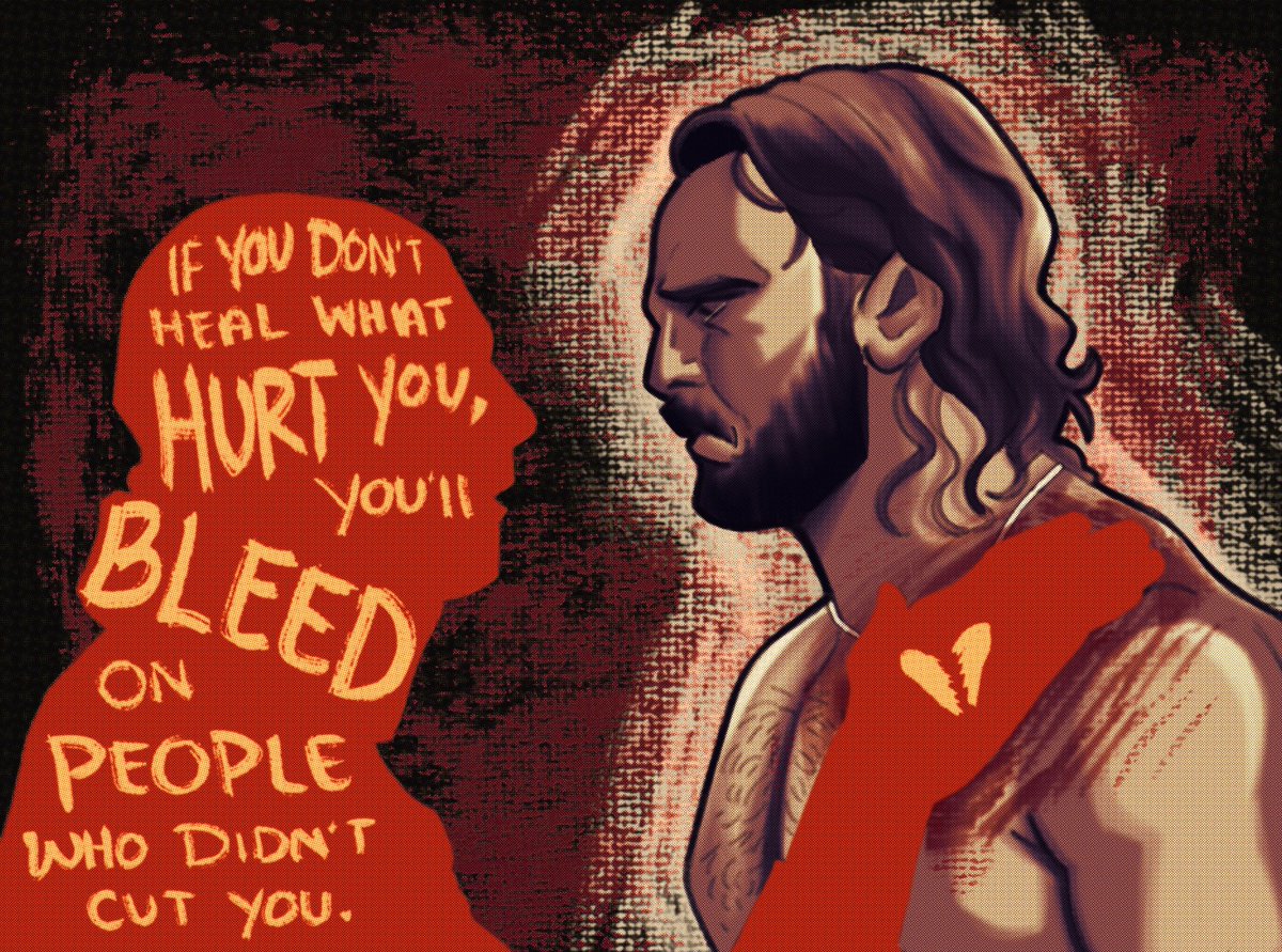 a quick thing i had to get out of my system after dynamite. he just looked so distraught.

#hangman