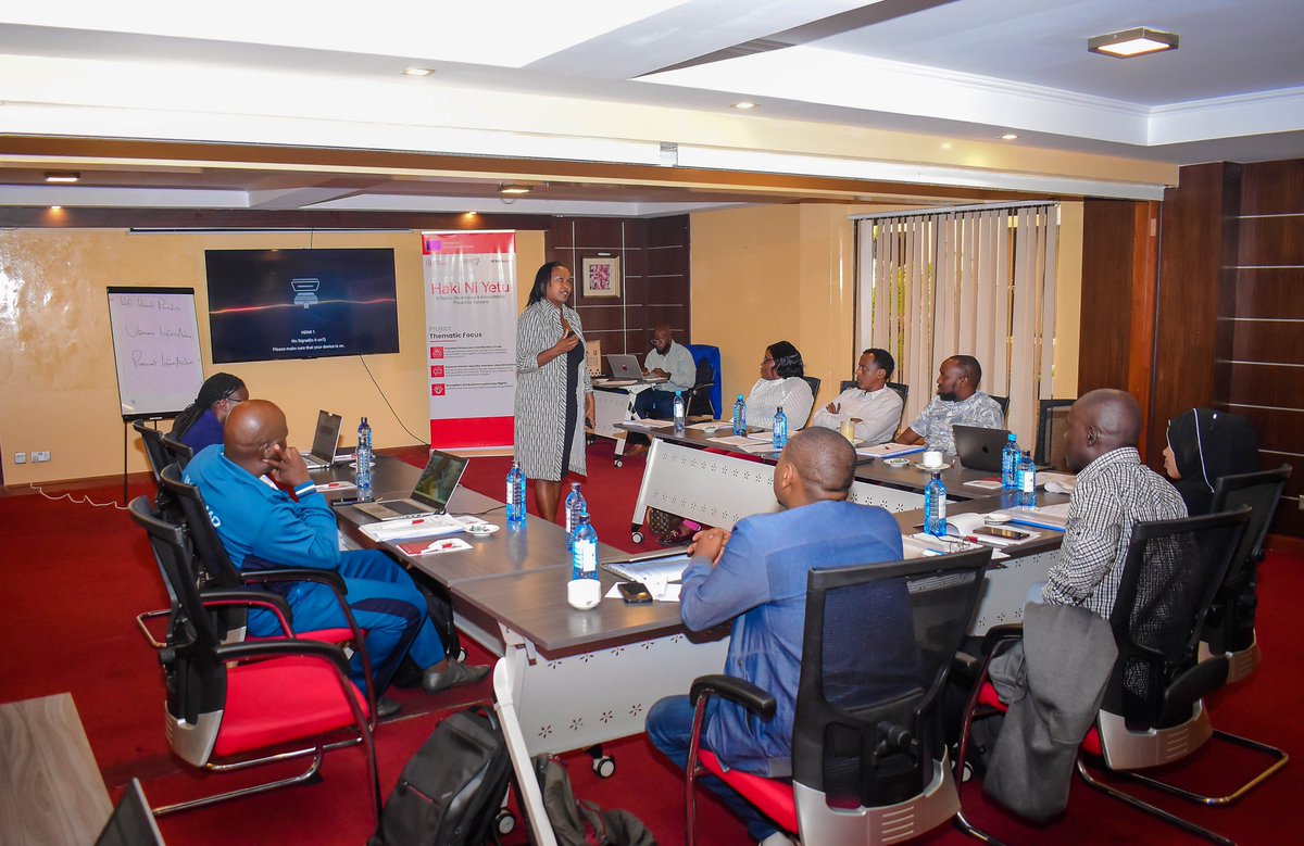 InformAction_KE's tweet photo. As we onboard the #CACEG grantees, #HakiNiYetu reaffirms its commitment to empowering grassroots civil society groups to advance governance, accountability, and human rights in Kenya.
@EUinKenya @KIOSFoundation @CSONetwork
#HakiNiYetu #CACEG https://t.co/6EEvOHxPhs