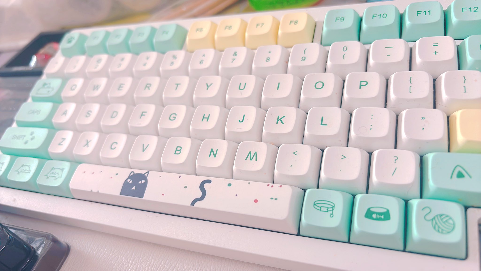 猫の顔デザイン キーボード日本では売っていない￼限定品￼