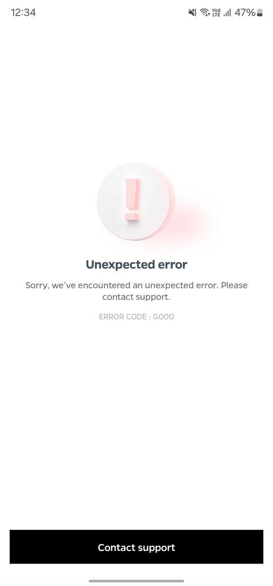 commonmantalk's tweet photo. @OlaElectric getting t this error since last 2 days
Whats happening? @ola_supports https://t.co/TI7m8YinuO