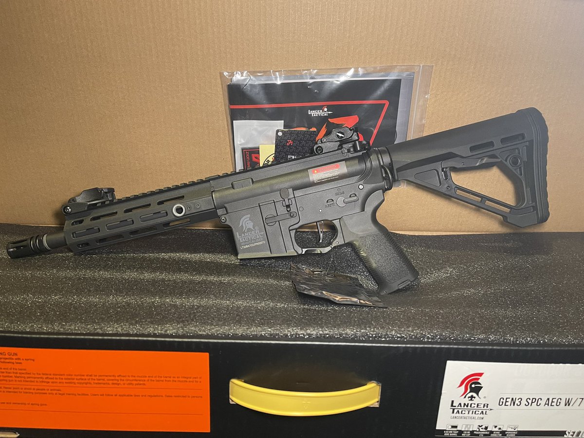 【告知】
ウェルカムサバゲー！SNSキャンペーン！

<a href="/laylax_official/">LayLaxライラクス</a> 様より、ご協賛を頂きました。
このポストをリポストをした方に、LANCER TACTICALの電動ガンをプレゼント！

当日、参加した初心者にもプレゼントがあるので是非参加してみてね

↓予約ページ↓
union-base.com/events/160185.…