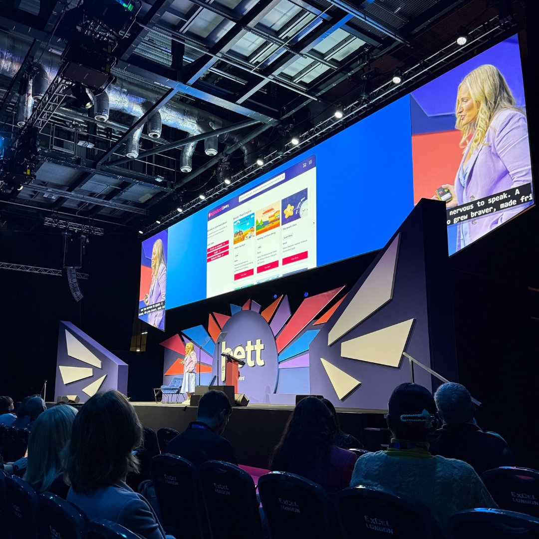 ✨ 🪄 What if AI unlocked creativity in every student and every classroom? 

Carly Daff, Head of Teams and Education at <a href="/CanvaEdu/">Canva Education</a>, took the stage at #BettUK2025 day one to explore how AI can transform lessons into interactive, magical moments. 🌟