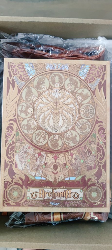 Beegun84's tweet photo. My first tarot deck has arrived, just in time for Lunar New Year.😍🥰🤩#ArchaniaTarot @mazjojomania #FullServiceGame #Mazmazjojo https://t.co/FoE6SeYRmR