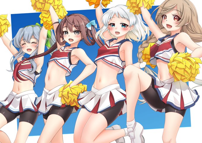 #このタグを見た人は黙ってチアガールを貼る 