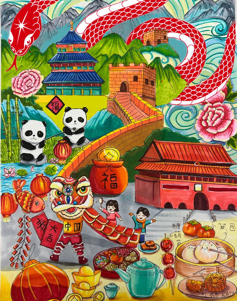 Harrow International School Hong Kong (@harrow_hk) on Twitter photo Wonderful and vibrant artwork from Agela, Y7 Fry, in celebration of Chinese New Year! <a href="/HeadHarrowHK/">Ann Haydon</a> Wonderful and vibrant artwork from Agela, Y7 Fry, in celebration of Chinese New Year! <a href="/HeadHarrowHK/">Ann Haydon</a>