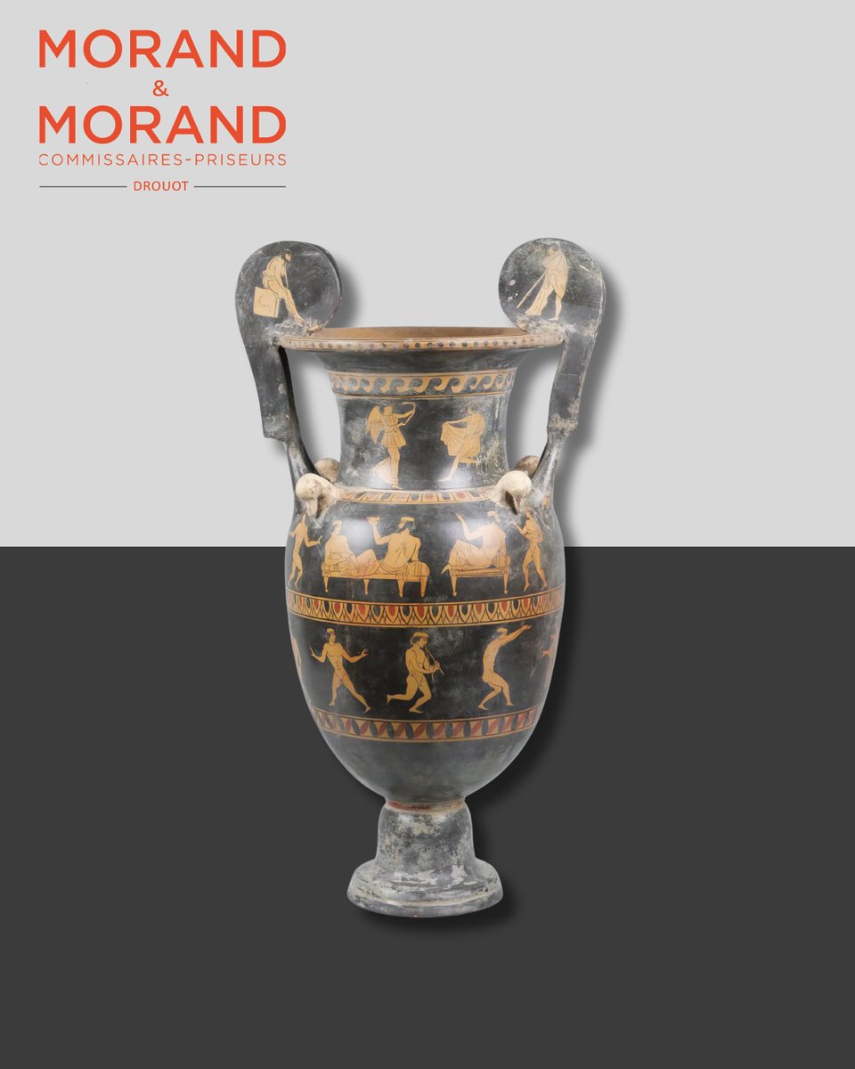 MorandAuction's tweet photo. 🔎Lot 149 : Cratère à volute dans le goût de l’Antique, XIXe siècle. Estimation : 400/600

✨ Premier Vente Classique Mensuelle de 2025 ✨

Découvrez les lots sur https://t.co/L8ebPuOhIy

📆 Adjudication le Mardi 28 Janvier 2025 à partir de 14h

☎️01.40.56.91.96 

#crateregrec https://t.co/7C7W2z6e0p