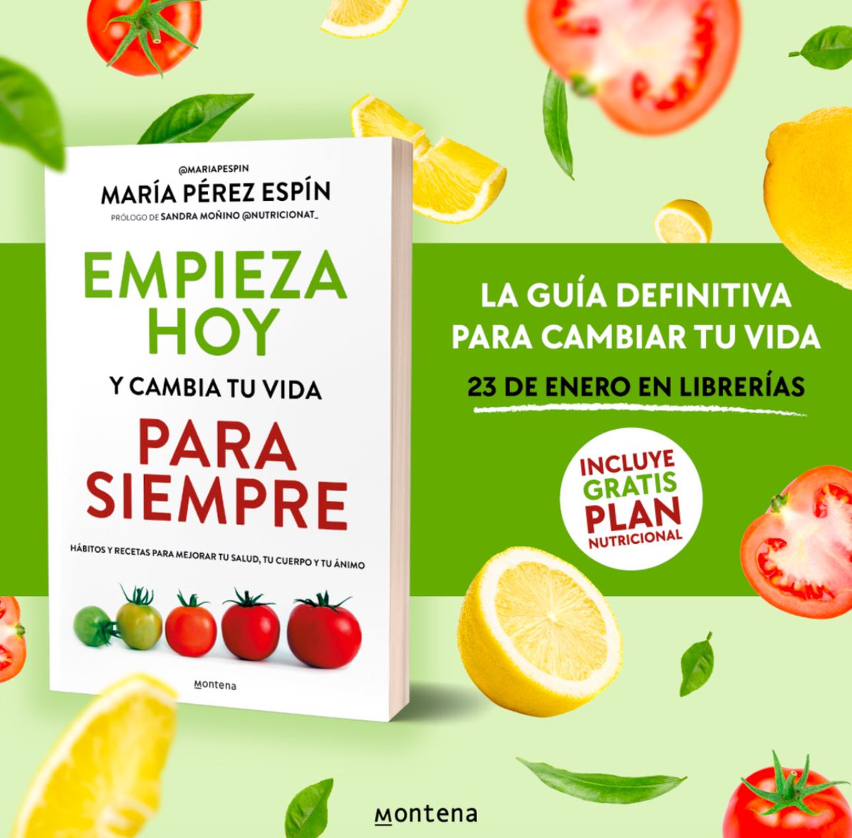 Ya está disponible en todos los puntos de venta, librerías, tiendas online, en formato audiolibro y en Kindle 

Empieza hoy y cambia tu vida 📕