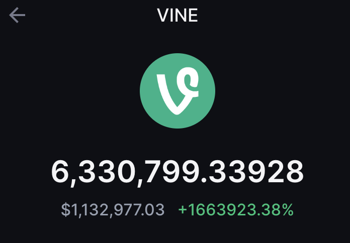 Crypto Godfather (@cryptogfishere) on Twitter photo I'M OFFICIALLY A $VINE MILLIONAIRE! @RUS 🙏
I want to change someone’s life—giving away 50,000 $VINE (~$10,000) to one lucky winner by tomorrow!
Like, RT, follow <a href="/CryptoGFishere/">Crypto Godfather</a> and comment 'DONE' to enter.
Winner announced in 48h! 🚀 I'M OFFICIALLY A $VINE MILLIONAIRE! @RUS 🙏
I want to change someone’s life—giving away 50,000 $VINE (~$10,000) to one lucky winner by tomorrow!
Like, RT, follow <a href="/CryptoGFishere/">Crypto Godfather</a> and comment 'DONE' to enter.
Winner announced in 48h! 🚀