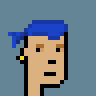 Welcome home <a href="/cryptopunks/"></a> #2547 #cryptopunks - my very first punk!