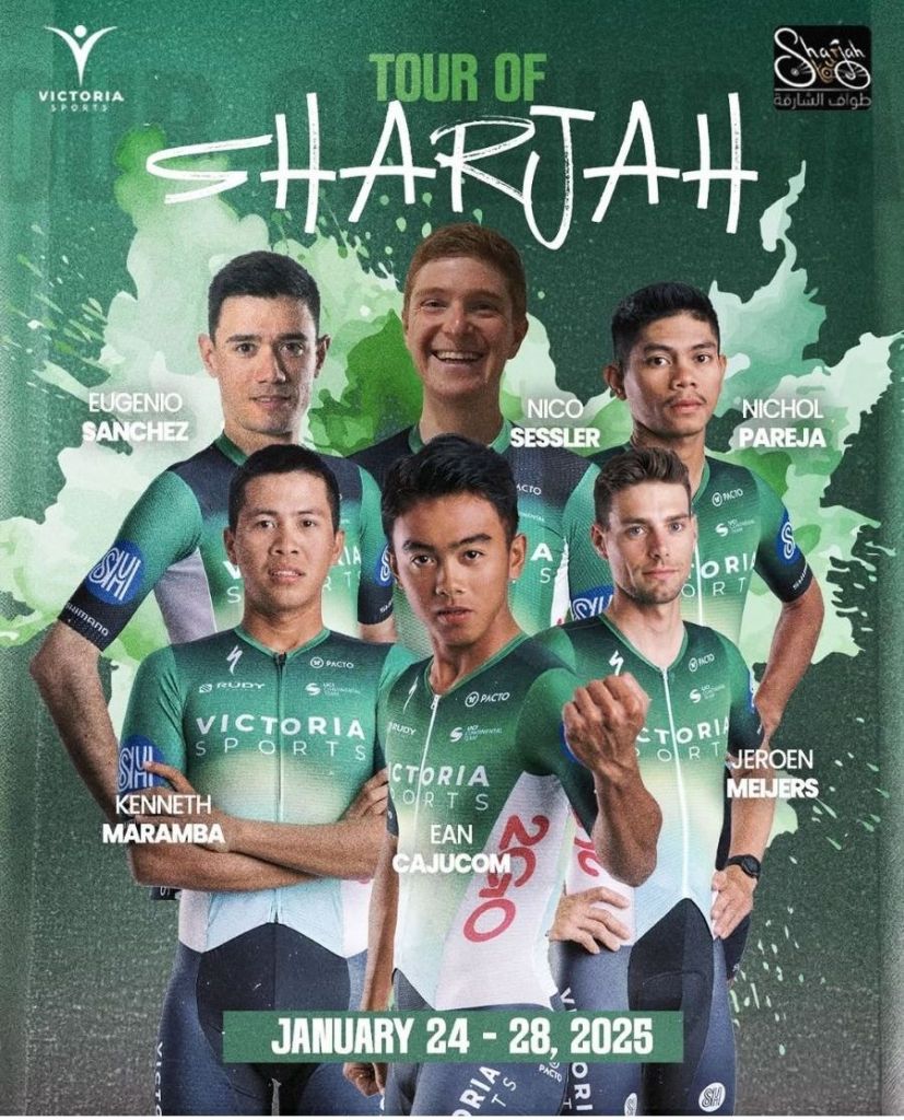 Eugenio Sánchez debuta este fin de semana con el Victoria Sports en el Tour de Sharjah
<a href="/_EugenioSanchez/">Eugenio Sánchez López</a>
#tourdeSharjah <a href="/Victoriasports_/">victoriasports</a>

alicanteconelplatogrande.com/2025/01/23/eug…