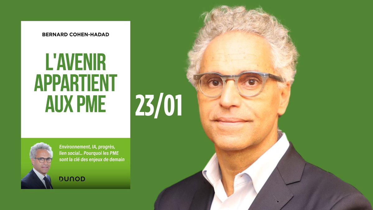 Bernard COHEN-HADAD (@bcohenhadad) on Twitter photo Ce matin, j'interviens <a href="/thehoxton/">The Hoxton</a> à l'invitation de Owen
sur le thème du financement des #PME et le rôle des #fintechs dans leur développement, avant une signature de mon ouvrage "L'avenir appartient aux PME".
<a href="/dunod_editeur/">Dunod, Armand Colin, InterEditions et Maxima</a> <a href="/TKEtienneMarcel/">Think Tank Etienne Marcel</a> Ce matin, j'interviens <a href="/thehoxton/">The Hoxton</a> à l'invitation de Owen
sur le thème du financement des #PME et le rôle des #fintechs dans leur développement, avant une signature de mon ouvrage "L'avenir appartient aux PME".
<a href="/dunod_editeur/">Dunod, Armand Colin, InterEditions et Maxima</a> <a href="/TKEtienneMarcel/">Think Tank Etienne Marcel</a>