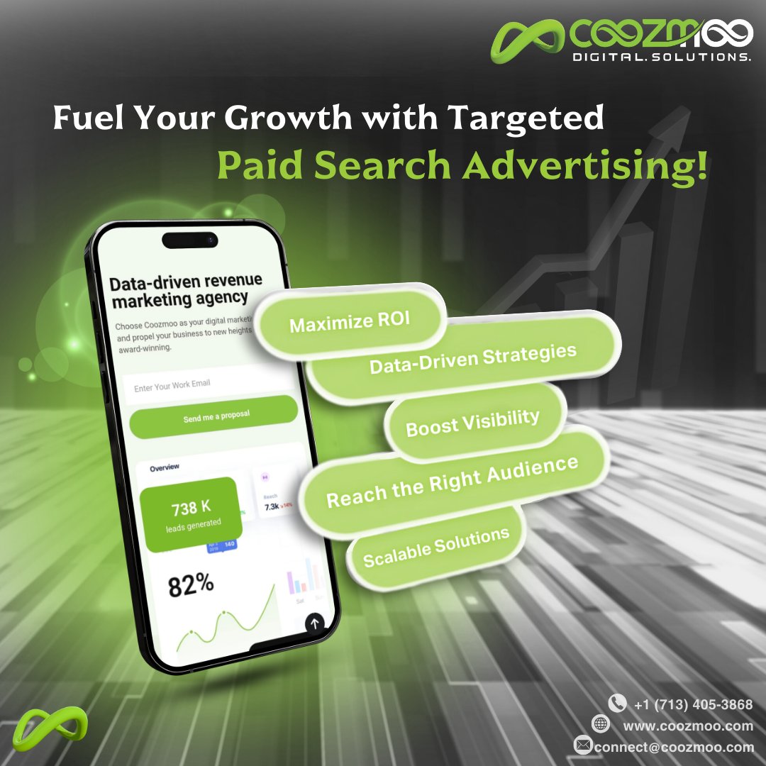 CoozmooDigital's tweet image. Transform clicks into conversions and potential into profit. 💸 Success starts with a strategy designed for growth.✨

#DigitalGrowth #SmartMarketing #SearchEngineAds  #MarketingExcellence #BrandStrategy #OnlineGrowth #PerformanceMarketing #ResultsDriven #coozmoodigitalsolutions