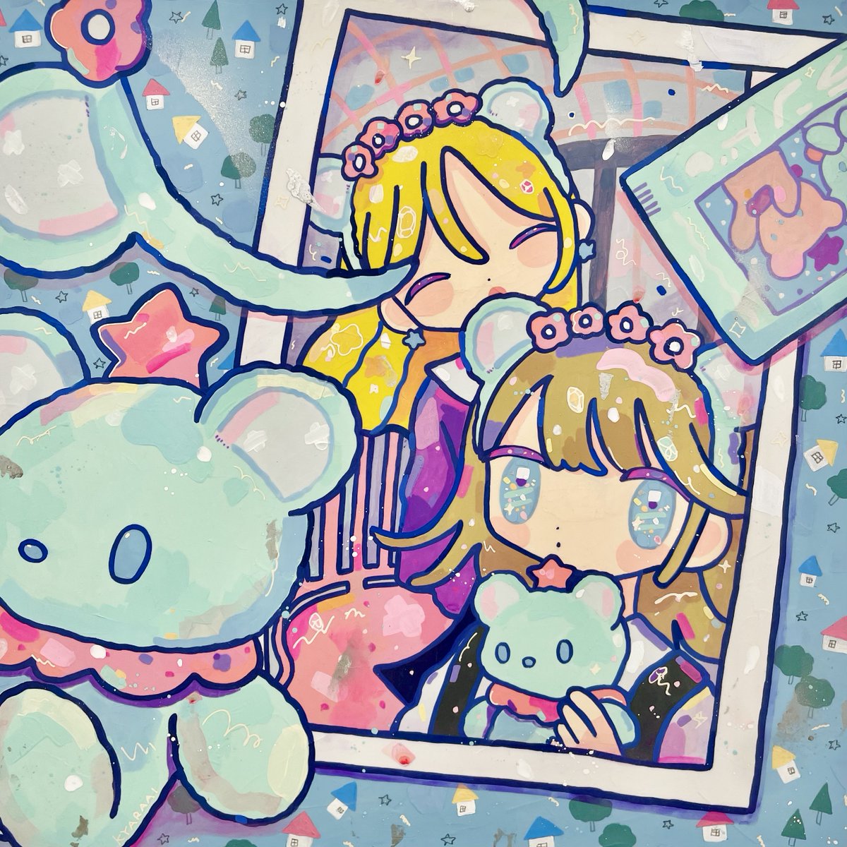 きゃらあい 個展
生の記憶、平らな記録〔フィクションを唱える〕
2025.1.10[金] - 2.1[土]
13:00〜18:30（日・月・祝 休廊）

WADA GAROU TOKYO Lab.にて開催中です
25日[土]はトークイベント✨お席に限りがありますがぜひチェックしてくださいね！
<a href="/kyaraai/">💌きゃらあい</a> 

#きゃらあい #kyaraai