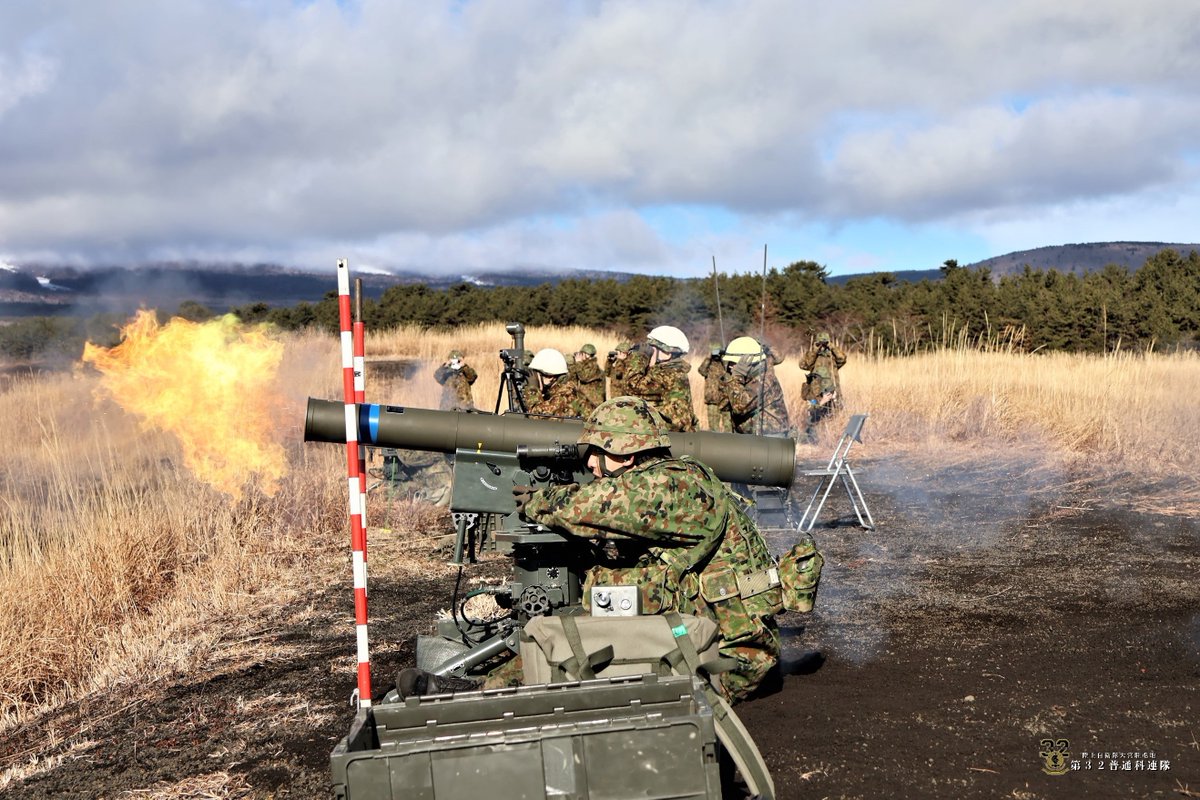 87式対戦車誘導弾射撃 ②】 「一撃必中」の精神で 引き続き、練度向上