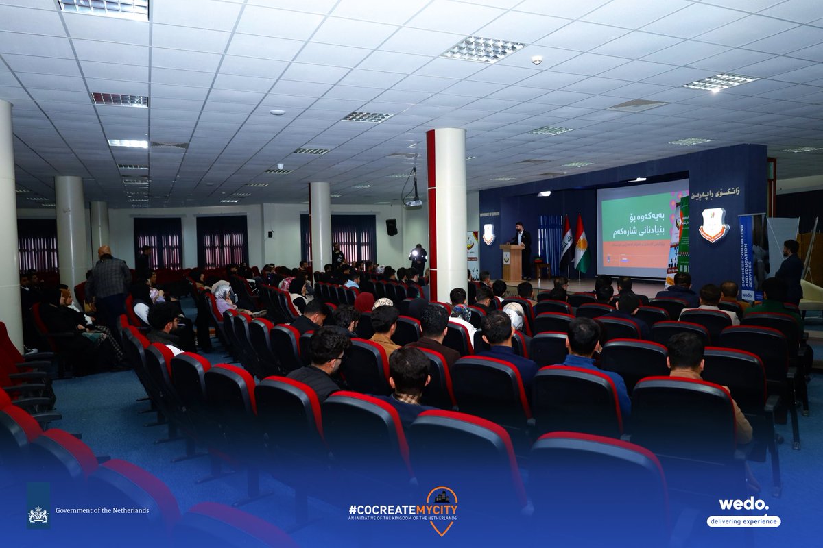 nlinkri's tweet image. This week, we launched the #CoCreateMyCity project in the #KRI. This 🇳🇱 project will be implemented by WeDo in 5 cities, and is aimed at encouraging university students to find innovative solutions for the challenges in their cities. #YouthDevelopment