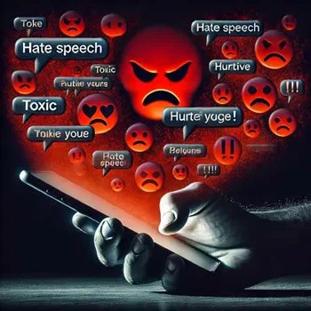 Sosyal Medyada Nefret Söylemi 

"Sosyal medyanın nefret söylemine en önemli etkilerinden biri nefret söyleminin inanılmaz büyük bir hızda yayılmasına sebep olmasıdır..."

Dr. Bahadır Avşar
Mehmet Varış 

#nefretsoylemi #sosyalmedya
#dezenformasyon

tussam.org/calisma-alanla…