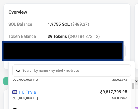 MarcellxMarcell's tweet photo. hey @rus you have $10m in $HQ , lets put it in LP? 👀 https://t.co/JbuMVDm0jI