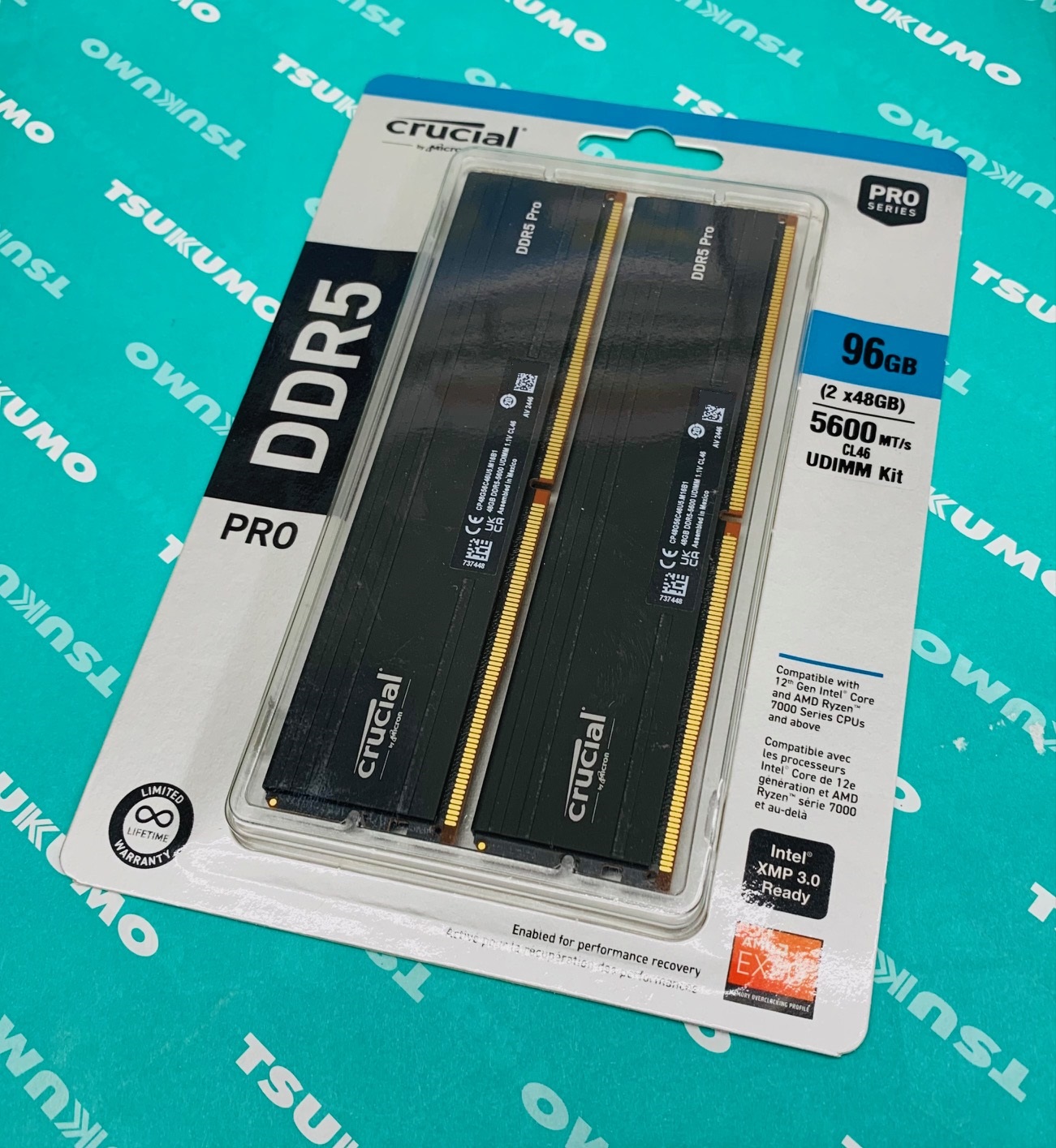 Crucial DDR5 Pro メモリ 96GB (2 x 48GB) 【公式通販】