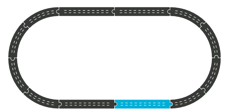 TsuiAllen's tweet photo. #PlayBasedLearning building simple track layouts using @intelino is a perfect opportunity to introduce children to the mathematical concept of lines of symmetry... #MathsIsEverywhere https://t.co/mimyYFx934