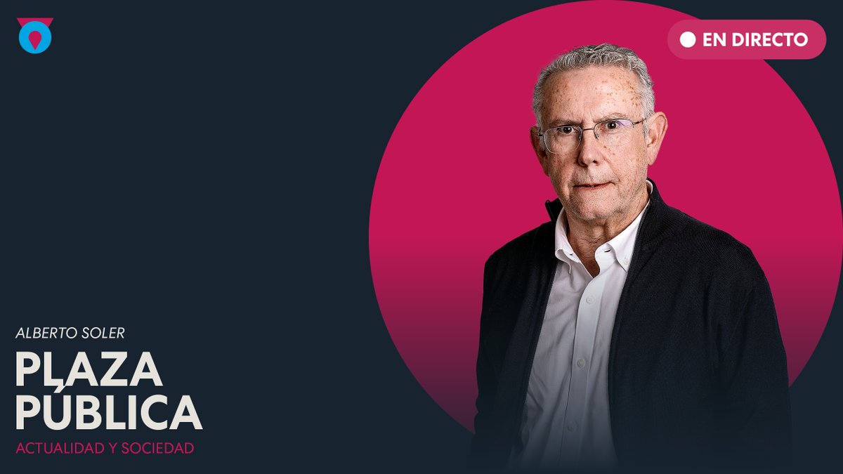 🔵📻 Ya puedes escuchar #PlazaPública con Alberto Soler y <a href="/LuziaHernandez/">Lucia Hernández Soler</a> 
 Hoy jueves: 

➡️José Hernández <a href="/hgjosehernandez/">José Hernández</a> , presidente de FRECOM <a href="/FRECOMMURCIA/">FRECOM</a> 
➡️ Juan Dionisio Avilés, geriatra y Esther Campos, autora de la novela «La carta coreana: la emoción invisible»