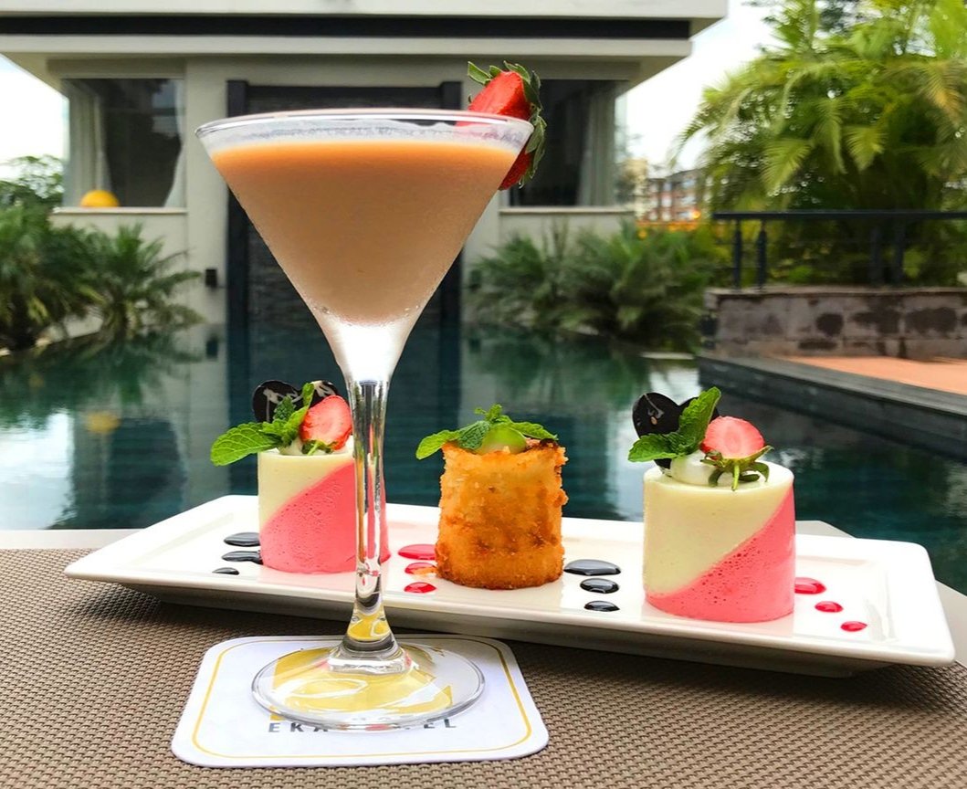 Whether you are lounging by the poolside garden, getting the evening breeze at the bar deck or enjoying the cozy ambience of our Galaxy coffee shop, we are set to help you unwind as you enjoy palatable beverages, bitings or freshly baked pastries.

Call 0719 045 000