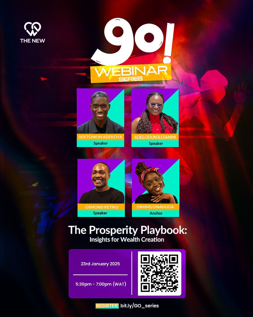 Detowun Adekoya (@detowunadekoya) on Twitter photo Its only right to “think money” in 2025, it’s even better to “think sustainable money” in 2025.
There is always a new way grow your finances and plug leakages that exist!
Tonight would be insightful ✌🏽, register here 👉🏽 bit.ly/GO_series
<a href="/TheNew_ikeja/">WeAreTheNewIkeja</a> Its only right to “think money” in 2025, it’s even better to “think sustainable money” in 2025.
There is always a new way grow your finances and plug leakages that exist!
Tonight would be insightful ✌🏽, register here 👉🏽 bit.ly/GO_series
<a href="/TheNew_ikeja/">WeAreTheNewIkeja</a>