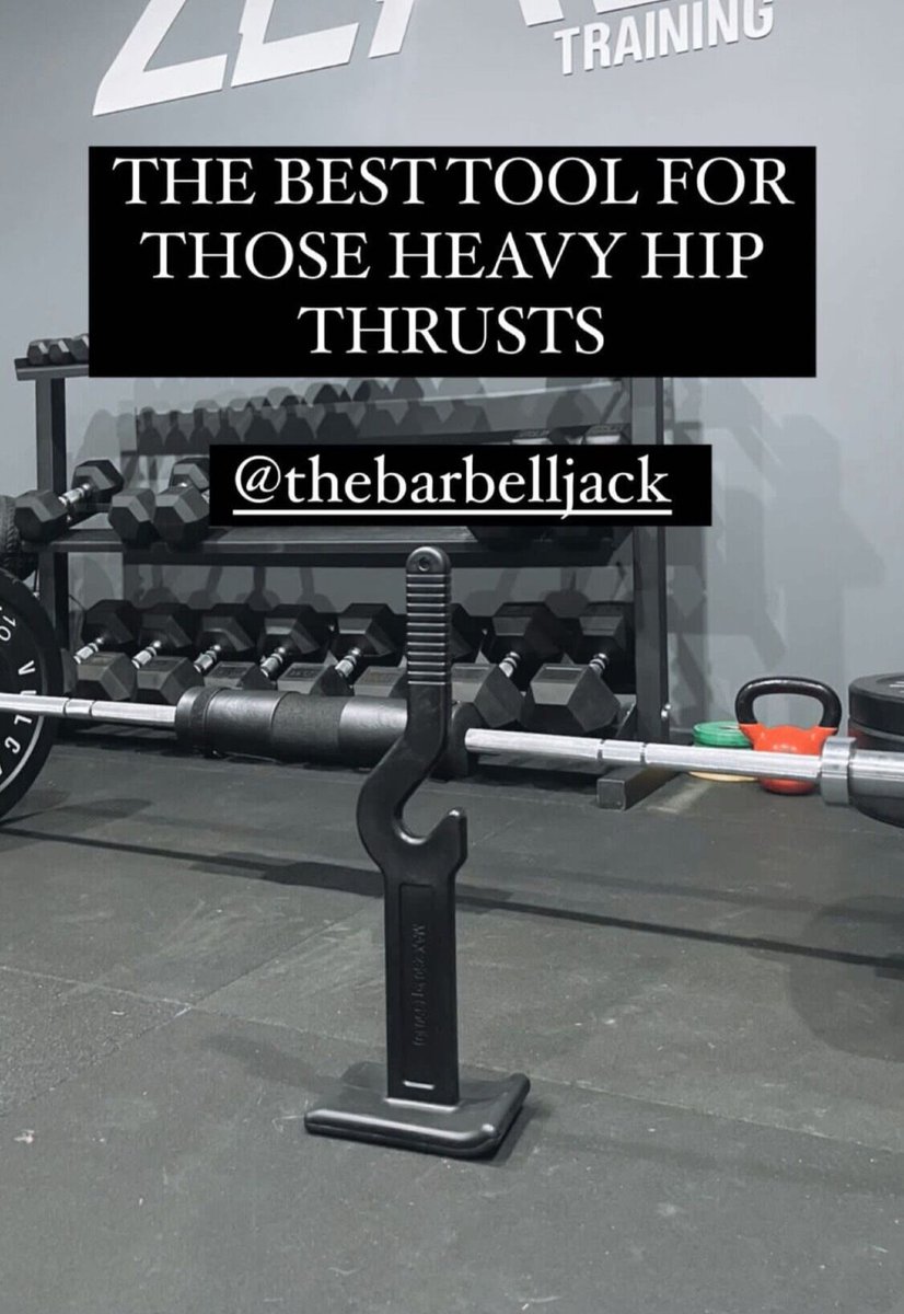 BarbellJack's tweet photo. @zeal.training working out with the best for hipthrusts 💪 🔥 

DEADLIFT LIKE A PRO!!!

Why Get a Barbell Jack?
✅ Maximise your gains 
✅ Save your energy for the real workout
✅ Load plates in Seconds
✅ Hit your PR faster
✅ Maintain a safe posture
✅ Optimise every Lift
✅ https://t.co/fKGE4hYKMF
