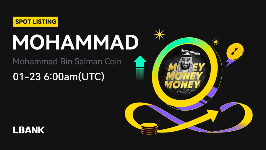 🌈 Bagong #listing

🌟 $Mohammad (Mohammad Bin Salman Coin) ay ililista sa LBank! <a href="/SajwaniCrypto/">🇦🇪 Khalid Sajwani خالد سجواني</a>
$MBS ay narito upang maghari sa crypto!

❤️ Mga Detalye: is.gd/qzJgnm