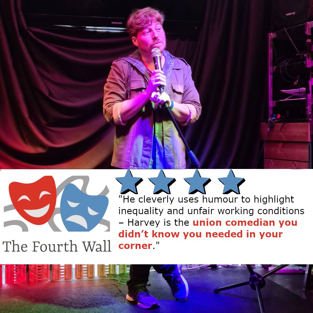 MattHarveyStuff's tweet photo. Some reviews spoil you with so many good quotes it's hard to pull just one.
#fringeworldfestival
#wageagainstthemachine
#comedy
#standup
#statethearecentreofWA @ADLfringe @micomfestival https://t.co/J7lguy63TJ