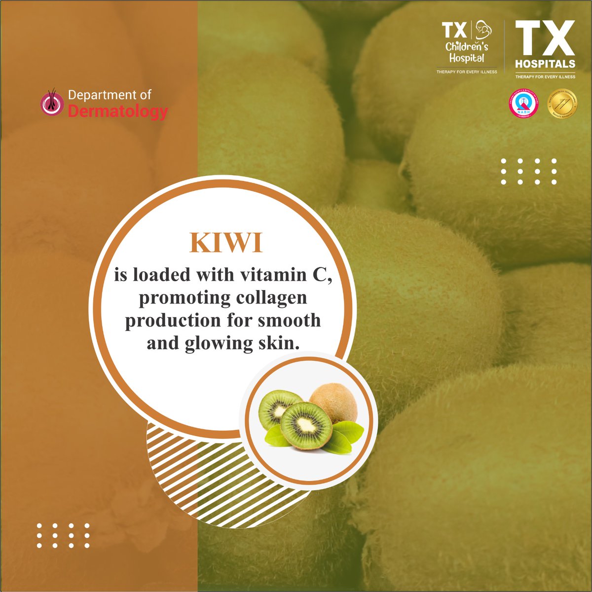 txhospitals's tweet photo. 𝐊𝐢𝐰𝐢 𝐢𝐬 𝐩𝐚𝐜𝐤𝐞𝐝 𝐰𝐢𝐭𝐡 𝐯𝐢𝐭𝐚𝐦𝐢𝐧 𝐂, 𝐩𝐫𝐨𝐦𝐨𝐭𝐢𝐧𝐠 𝐜𝐨𝐥𝐥𝐚𝐠𝐞𝐧 𝐩𝐫𝐨𝐝𝐮𝐜𝐭𝐢𝐨𝐧 𝐟𝐨𝐫 𝐬𝐦𝐨𝐨𝐭𝐡, 𝐠𝐥𝐨𝐰𝐢𝐧𝐠 𝐬𝐤𝐢𝐧! 🥝✨
#txhospitals #skinhealth #GlowUp #VitaminCBoost #FreshSkin #HealthyGlow #GlowingComplexion #SkincareRoutine https://t.co/t6zayrJE8e